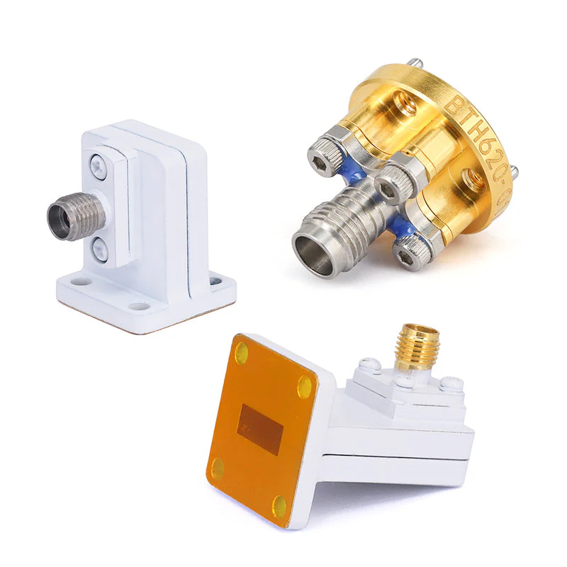 Waveguide coax adaptè
